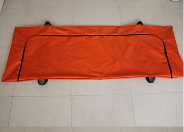 কমলা ISO9001 প্রাপ্তবয়স্ক পুরুষদের মৃত শরীরের ব্যাগ 200 * 73cm সরানো সহজ