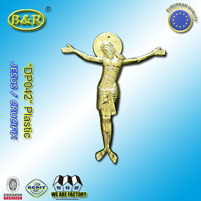 গুণ  Casket Plastic Decoration Coffin Lid Jesus Ref No DP042 size 22x26.5cm plastico cristo jesus কারখানা